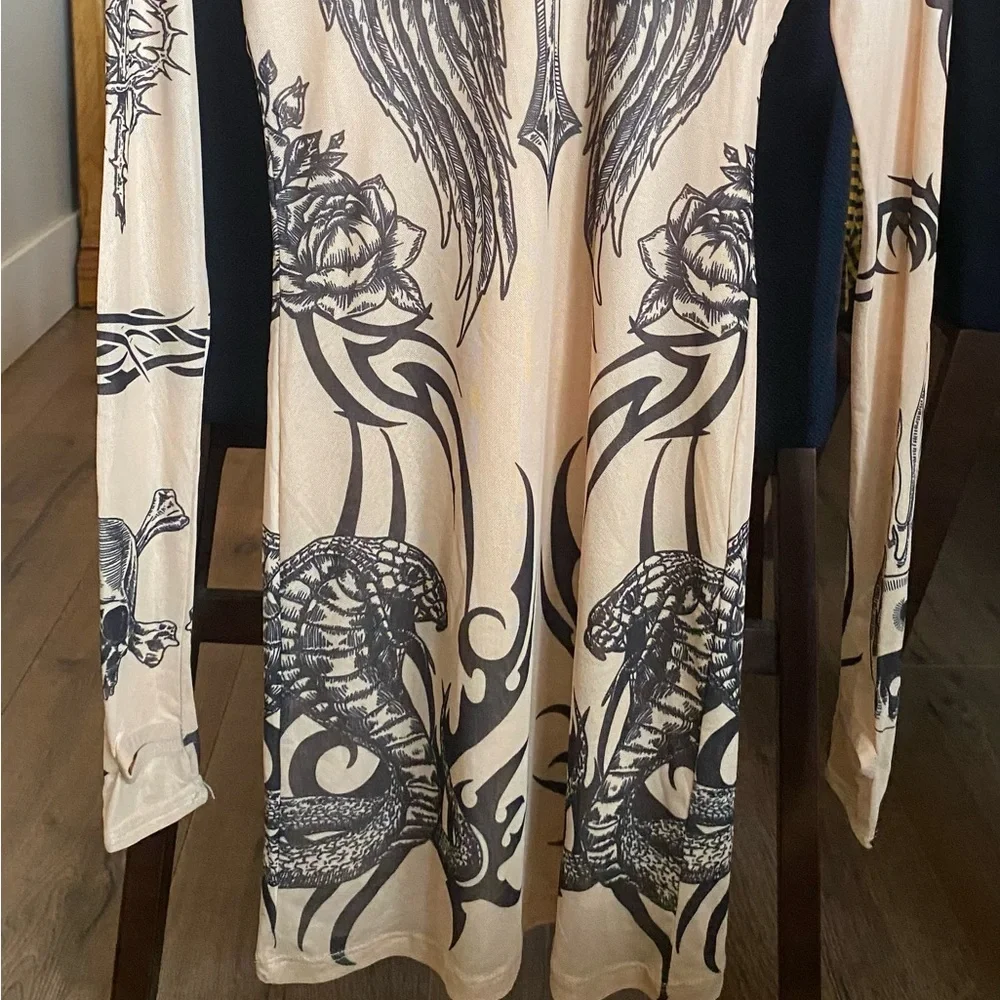 Current Mood Tattoo Dress - Picture 1 of 3